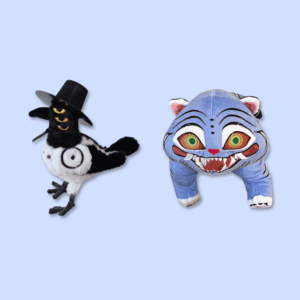 Demon Hunters Bird and Tiger Plush